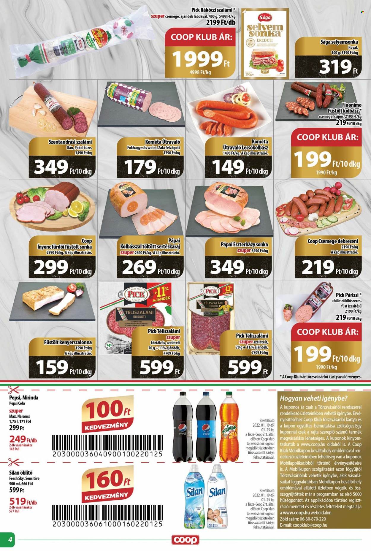 Coop akciós újságok - 2022.01.19 - 2022.01.25. Oldal 4
