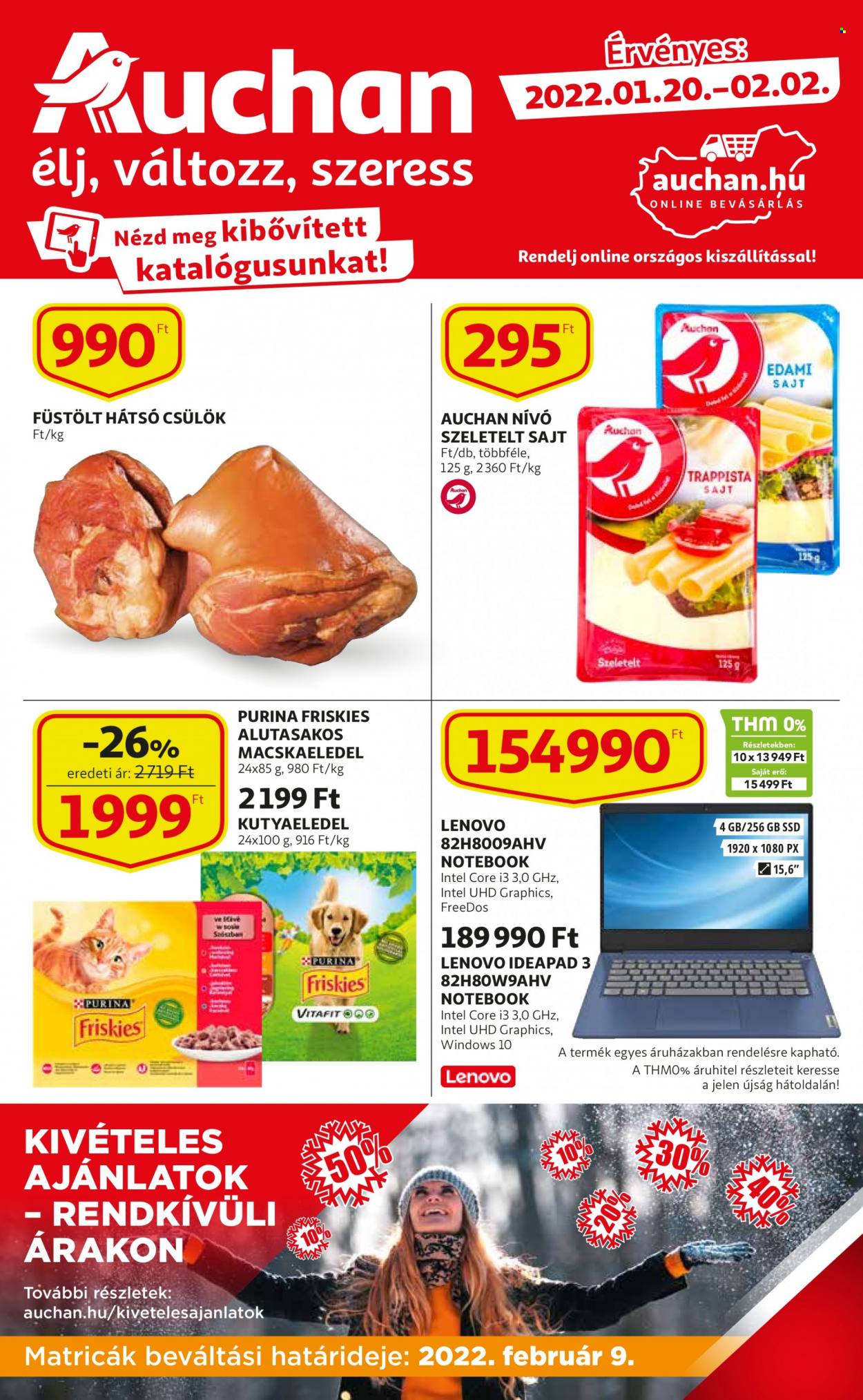 Auchan akciós újságok - 2022.01.20 - 2022.02.02. Oldal 1