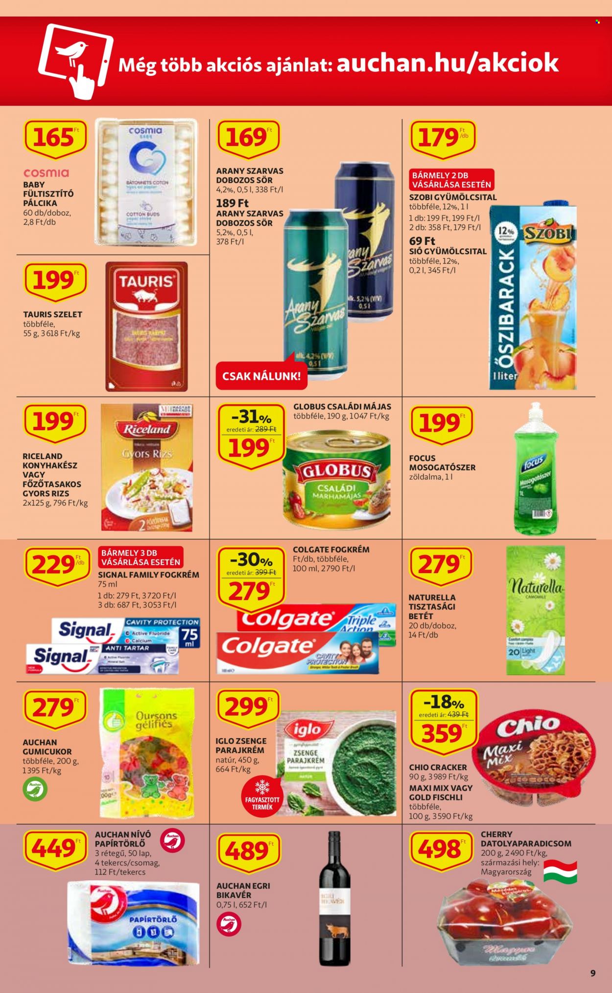 Auchan akciós újságok - 2022.01.20 - 2022.02.02. Oldal 9