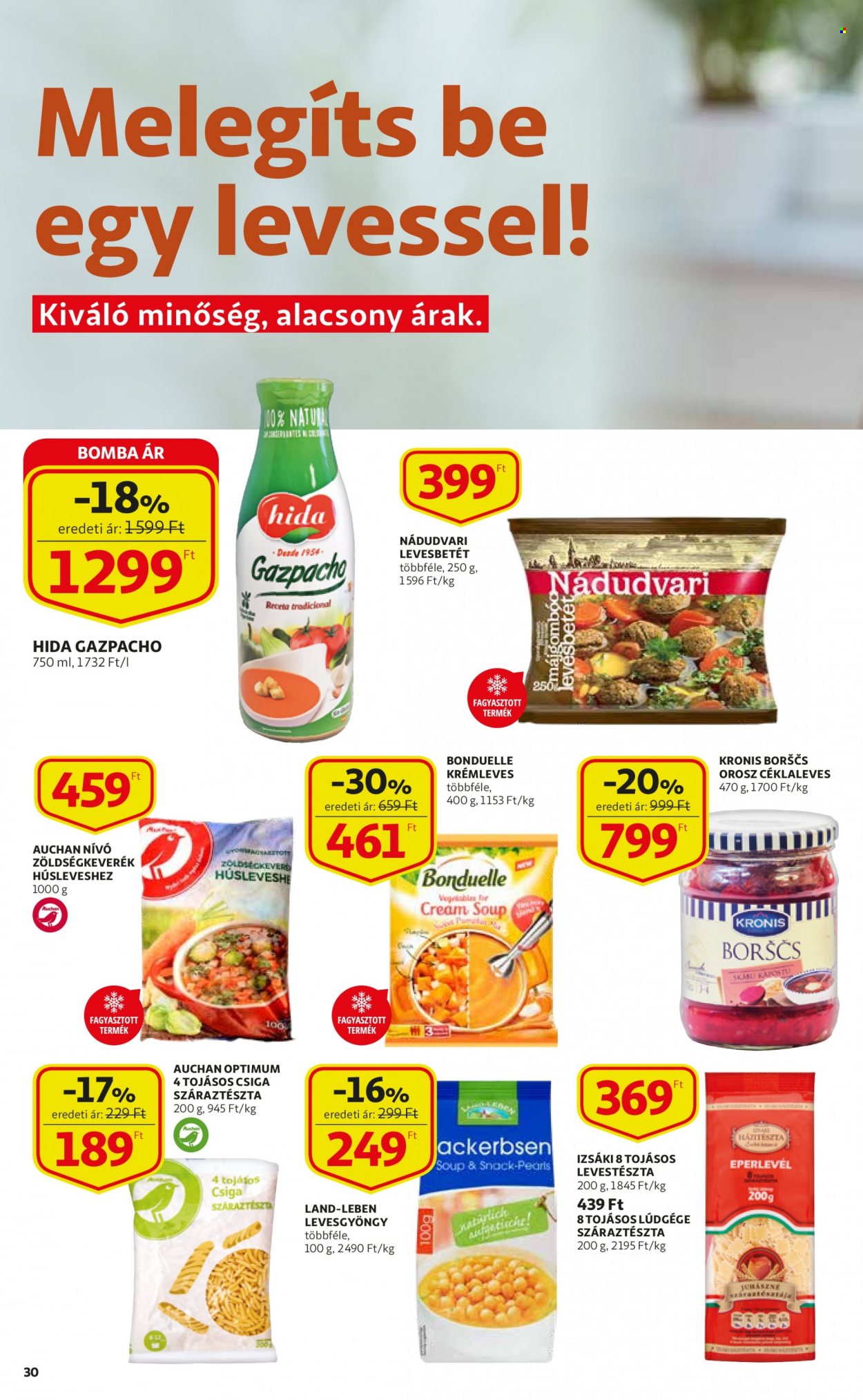 Auchan akciós újságok - 2022.01.20 - 2022.02.02. Oldal 30