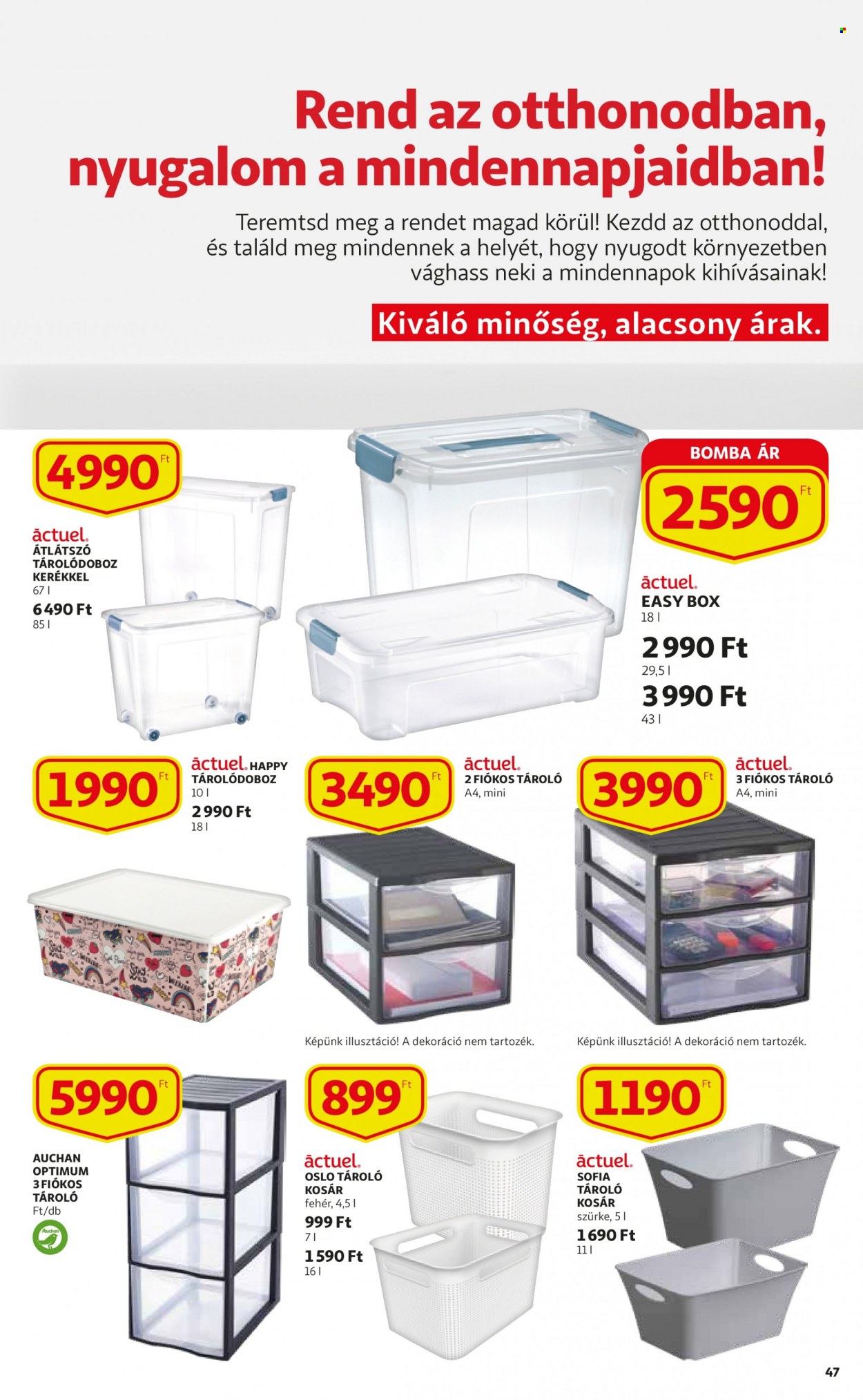 Auchan akciós újságok - 2022.01.20 - 2022.02.02. Oldal 47
