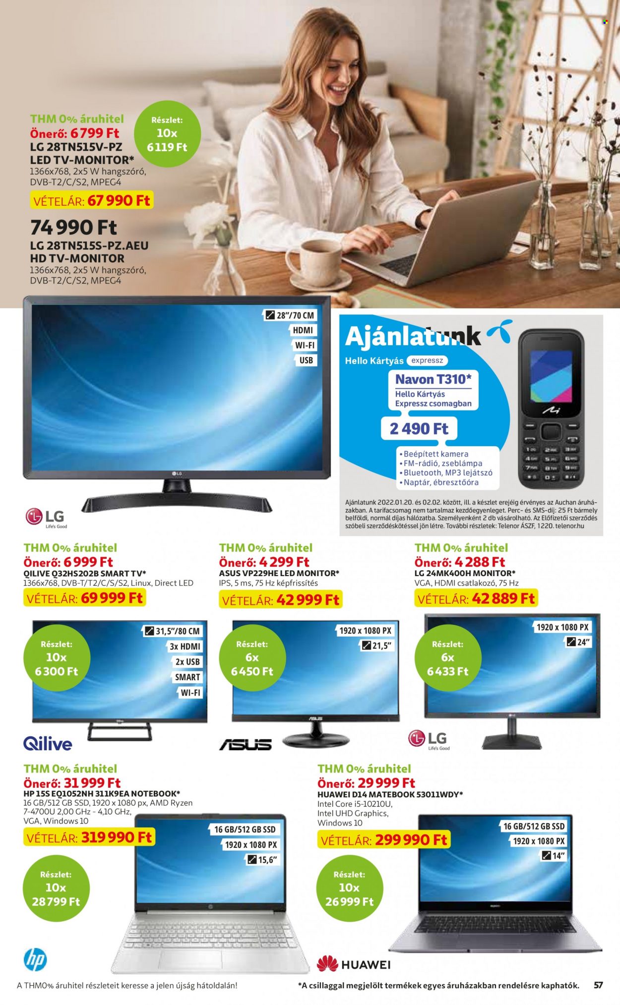 Auchan akciós újságok - 2022.01.20 - 2022.02.02. Oldal 57