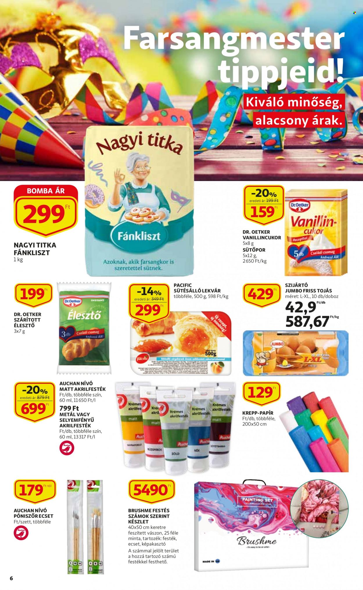 Auchan akciós újságok - 2022.01.20 - 2022.02.02. Oldal 6