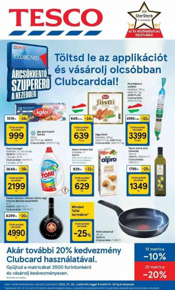 Újság TESCO - 2022.01.20 - 2022.01.26.