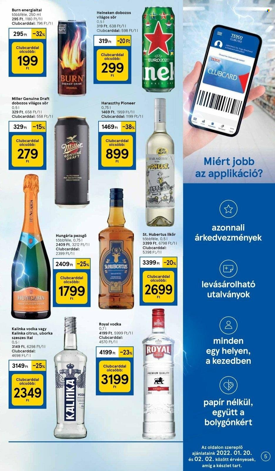 TESCO akciós újságok - 2022.01.20 - 2022.01.26. Oldal 5