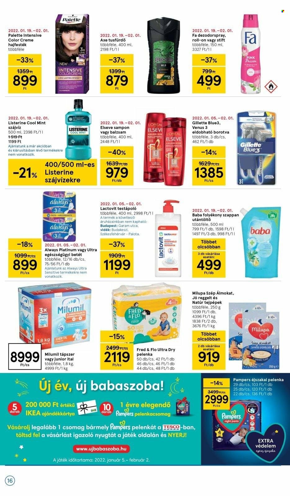 TESCO akciós újságok - 2022.01.20 - 2022.01.26. Oldal 16