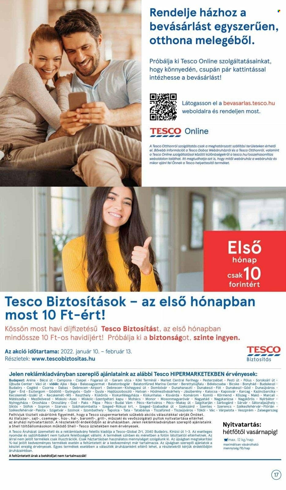 TESCO akciós újságok - 2022.01.20 - 2022.01.26. Oldal 17
