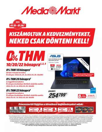 Újság MediaMarkt - 2022.01.19 - 2022.01.30.
