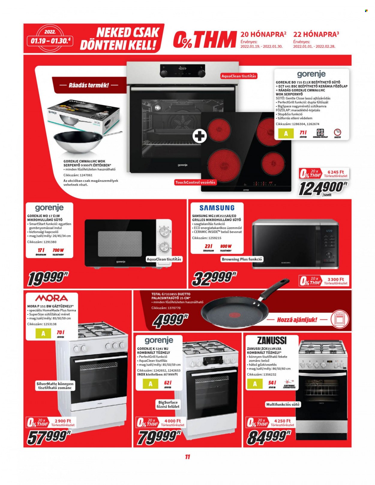 MediaMarkt akciós újságok - 2022.01.19 - 2022.01.30. Oldal 11