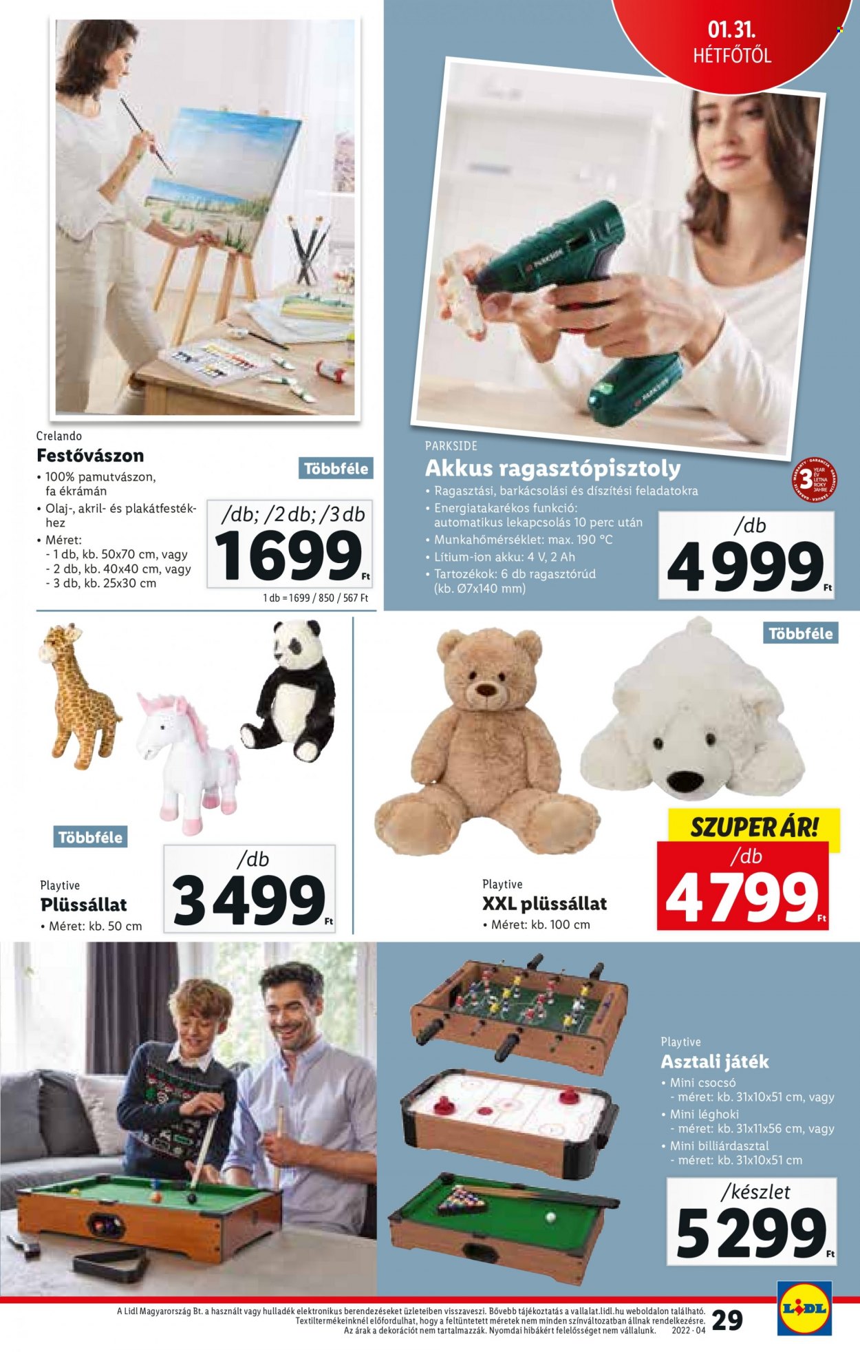 Lidl akciós újságok - 2022.01.27 - 2022.02.02. Oldal 29
