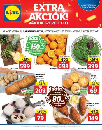 Újság Lidl - 2022.01.27 - 2022.01.30.
