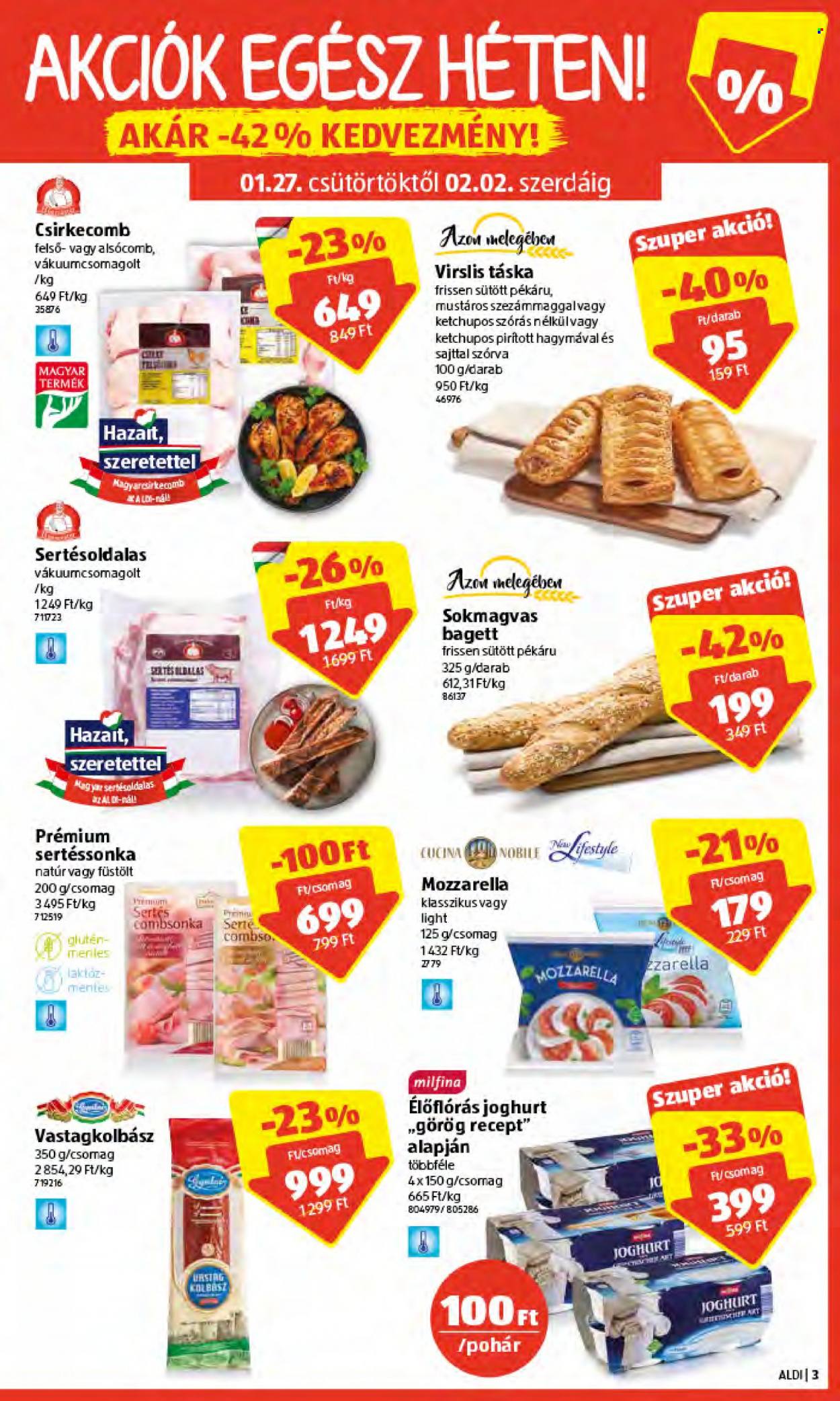 Aldi akciós újságok - 2022.01.27 - 2022.02.02. Oldal 3