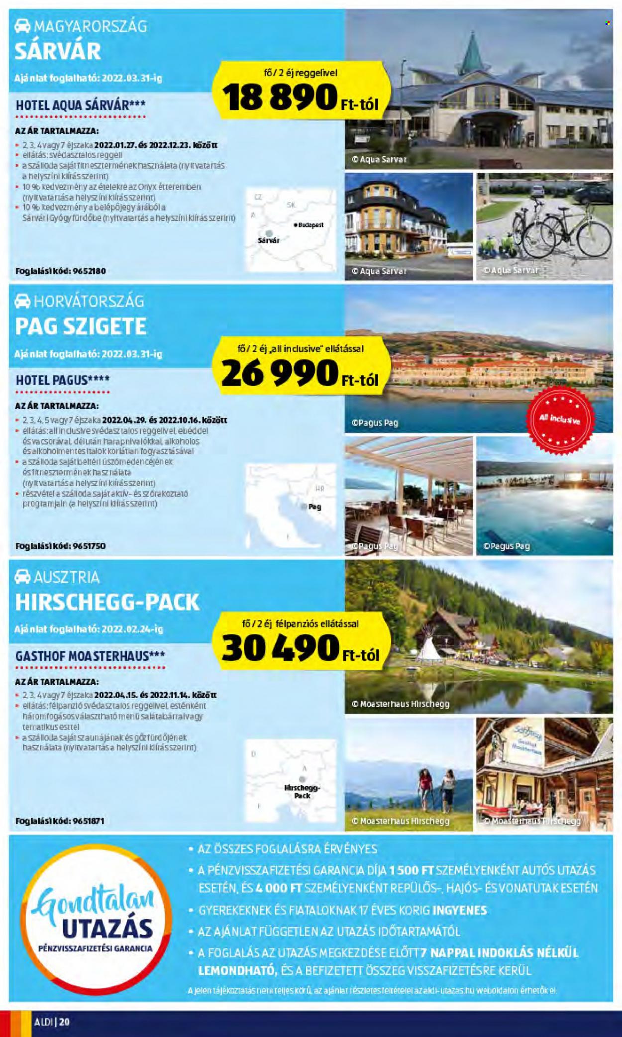 Aldi akciós újságok - 2022.01.27 - 2022.02.02. Oldal 20