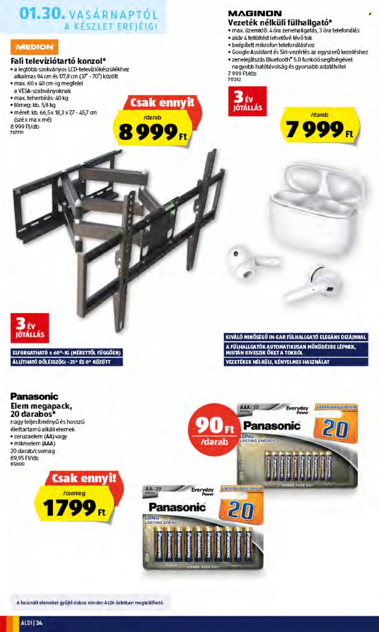 Aldi akciós újságok - 2022.01.27 - 2022.02.02. Oldal 34