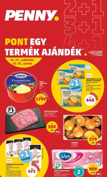 Újság Penny Market - 2022.01.27 - 2022.02.02.