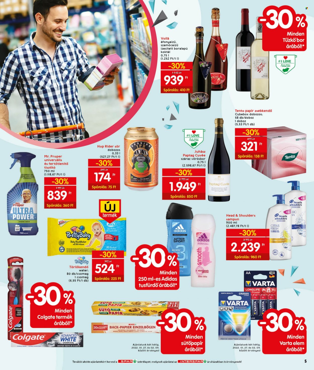 INTERSPAR akciós újságok - 2022.01.27 - 2022.02.02. Oldal 7