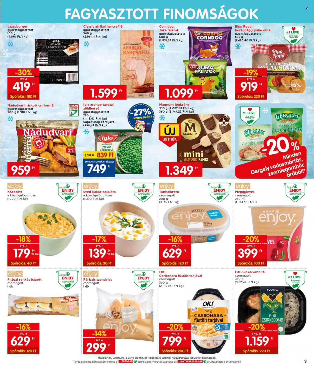 INTERSPAR akciós újságok - 2022.01.27 - 2022.02.02. Oldal 13
