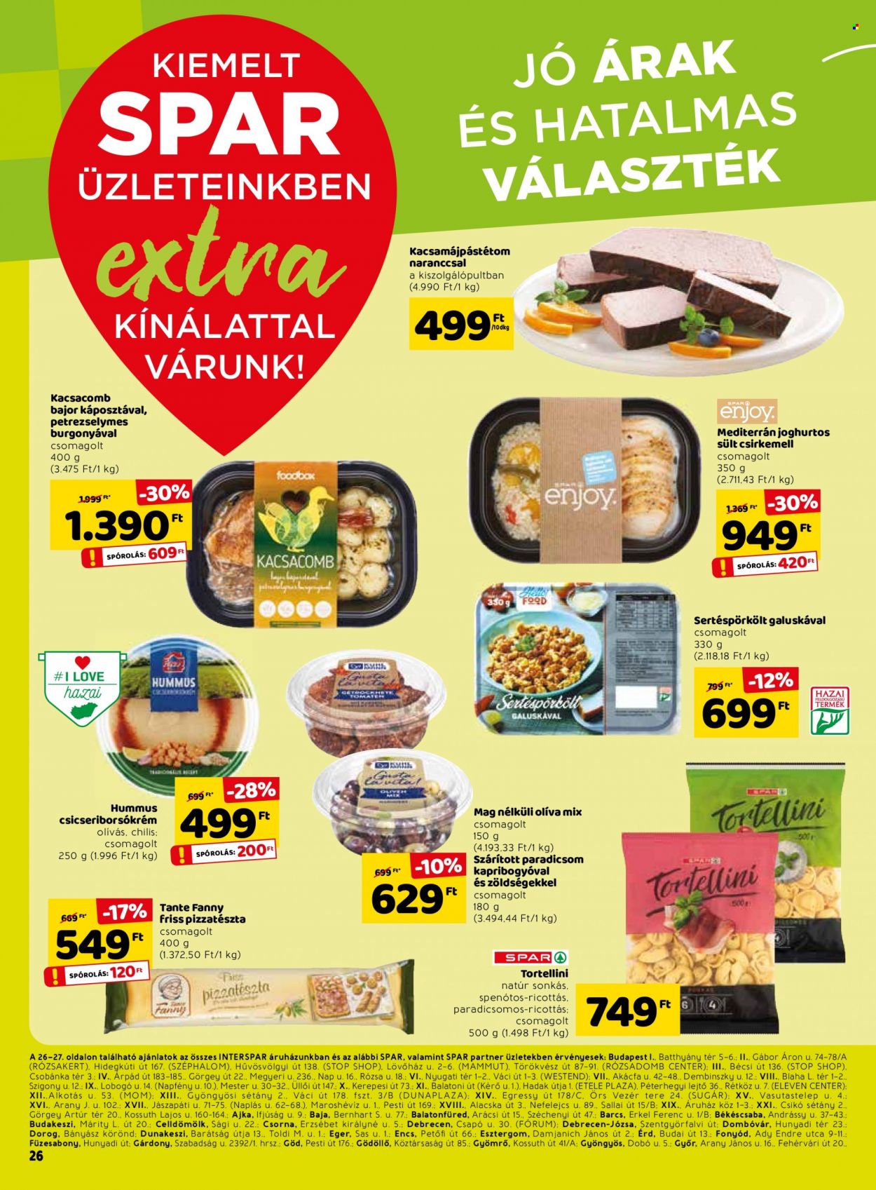 SPAR akciós újságok - 2022.01.27 - 2022.02.02. Oldal 1