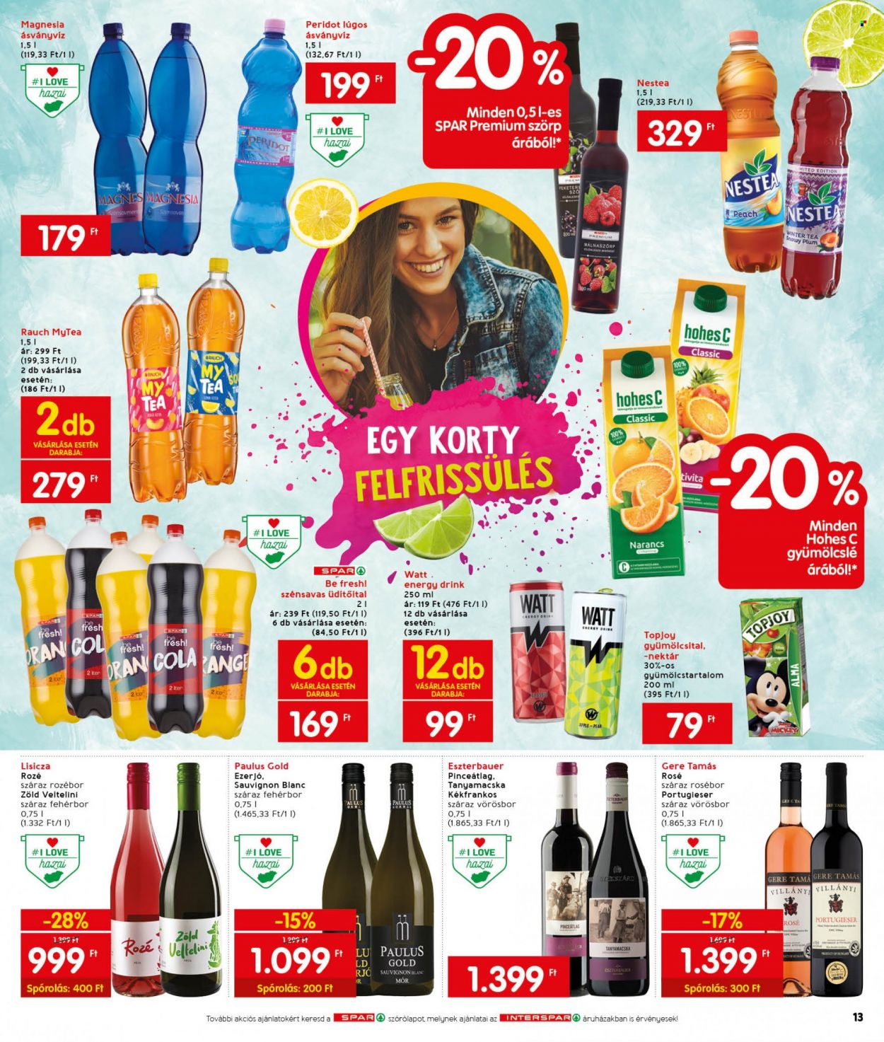 INTERSPAR akciós újságok - 2022.01.27 - 2022.02.02. Oldal 19