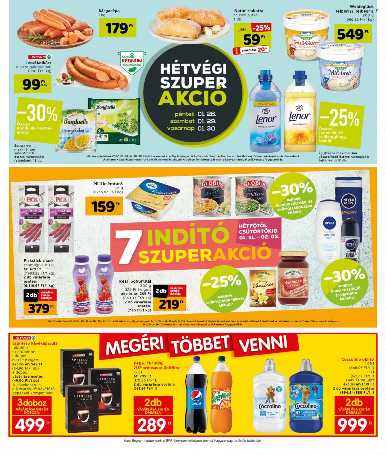 INTERSPAR akciós újságok - 2022.01.27 - 2022.02.02. Oldal 28