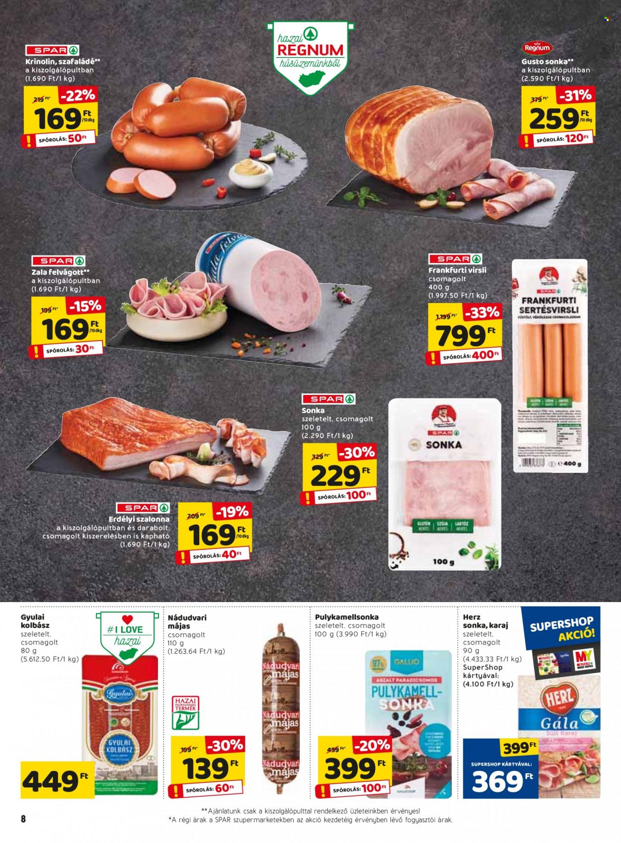 SPAR akciós újságok - 2022.01.27 - 2022.02.02. Oldal 10