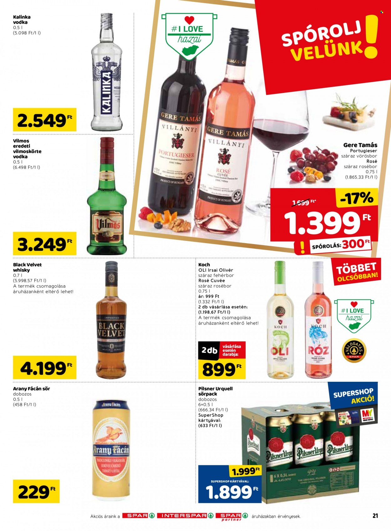 SPAR akciós újságok - 2022.01.27 - 2022.02.02. Oldal 27
