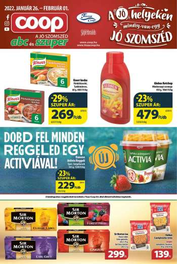 Újság Coop - 2022.01.26 - 2022.02.01.