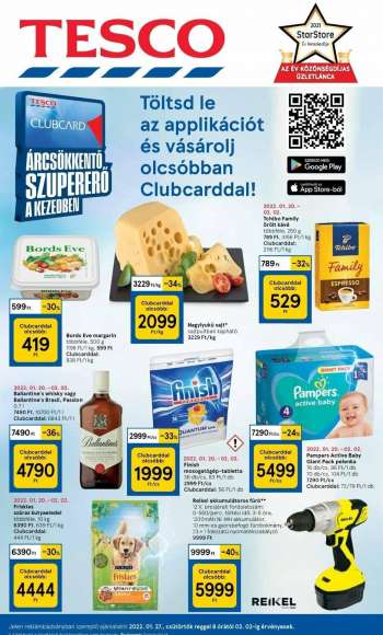 Újság TESCO - 2022.01.27 - 2022.02.02.