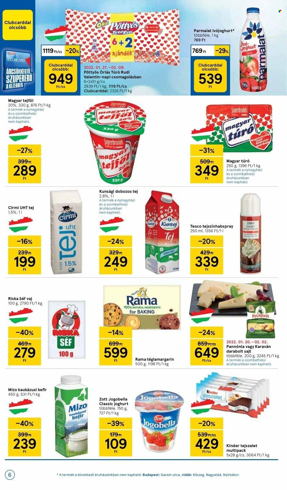 TESCO akciós újságok - 2022.01.27 - 2022.02.02. Oldal 6