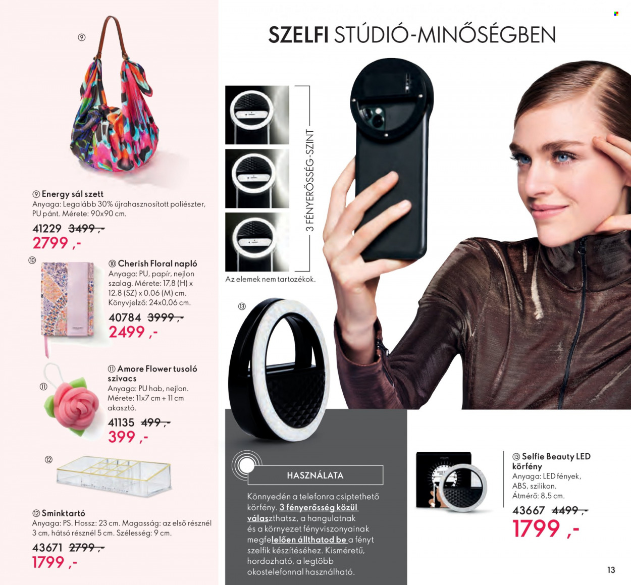 Oriflame akciós újságok - 2022.01.25 - 2022.02.14. Oldal 13