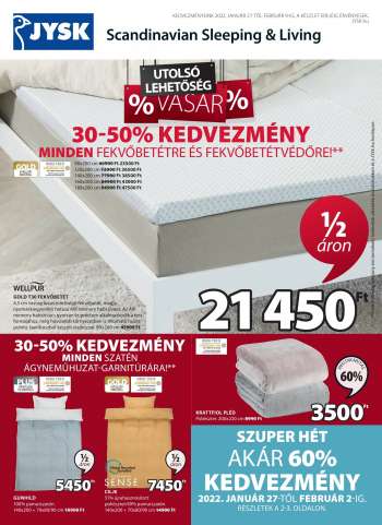 Újság JYSK - 2022.01.27 - 2022.02.09.