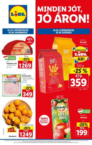 Újság Lidl - 2022.02.03 - 2022.02.09.