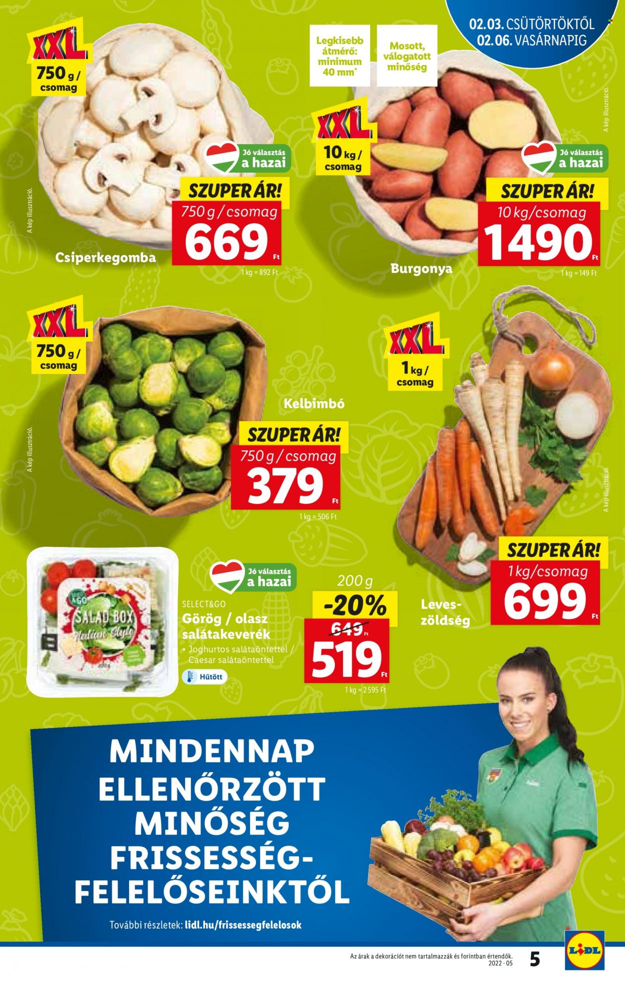 Lidl akciós újságok - 2022.02.03 - 2022.02.09. Oldal 5