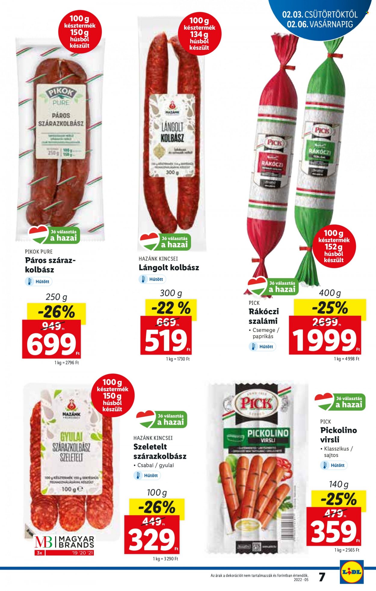 Lidl akciós újságok - 2022.02.03 - 2022.02.09. Oldal 7