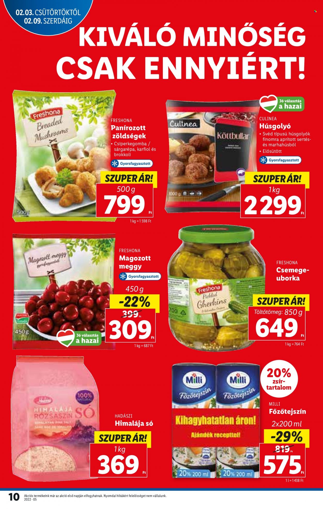 Lidl akciós újságok - 2022.02.03 - 2022.02.09. Oldal 10