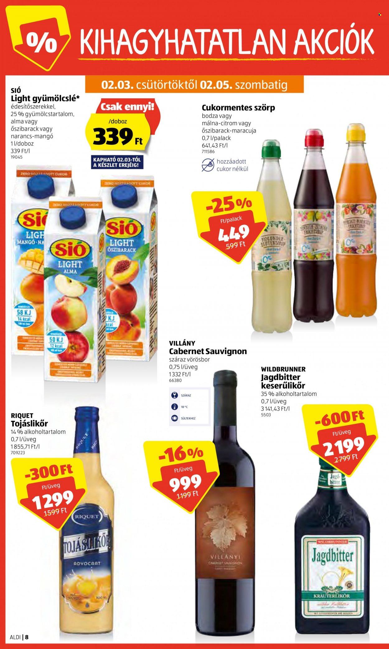 Aldi akciós újságok - 2022.02.03 - 2022.02.09. Oldal 8
