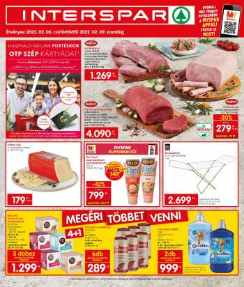 Újság INTERSPAR - 2022.02.03 - 2022.02.09.