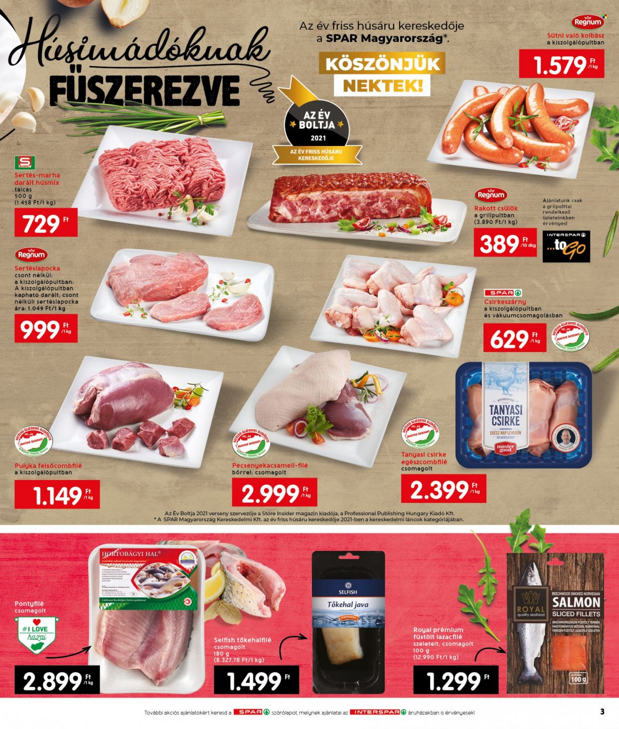 INTERSPAR akciós újságok - 2022.02.03 - 2022.02.09. Oldal 3