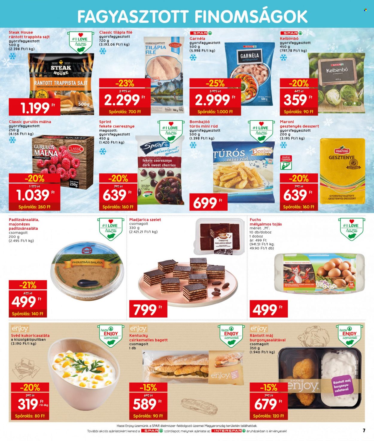INTERSPAR akciós újságok - 2022.02.03 - 2022.02.09. Oldal 9