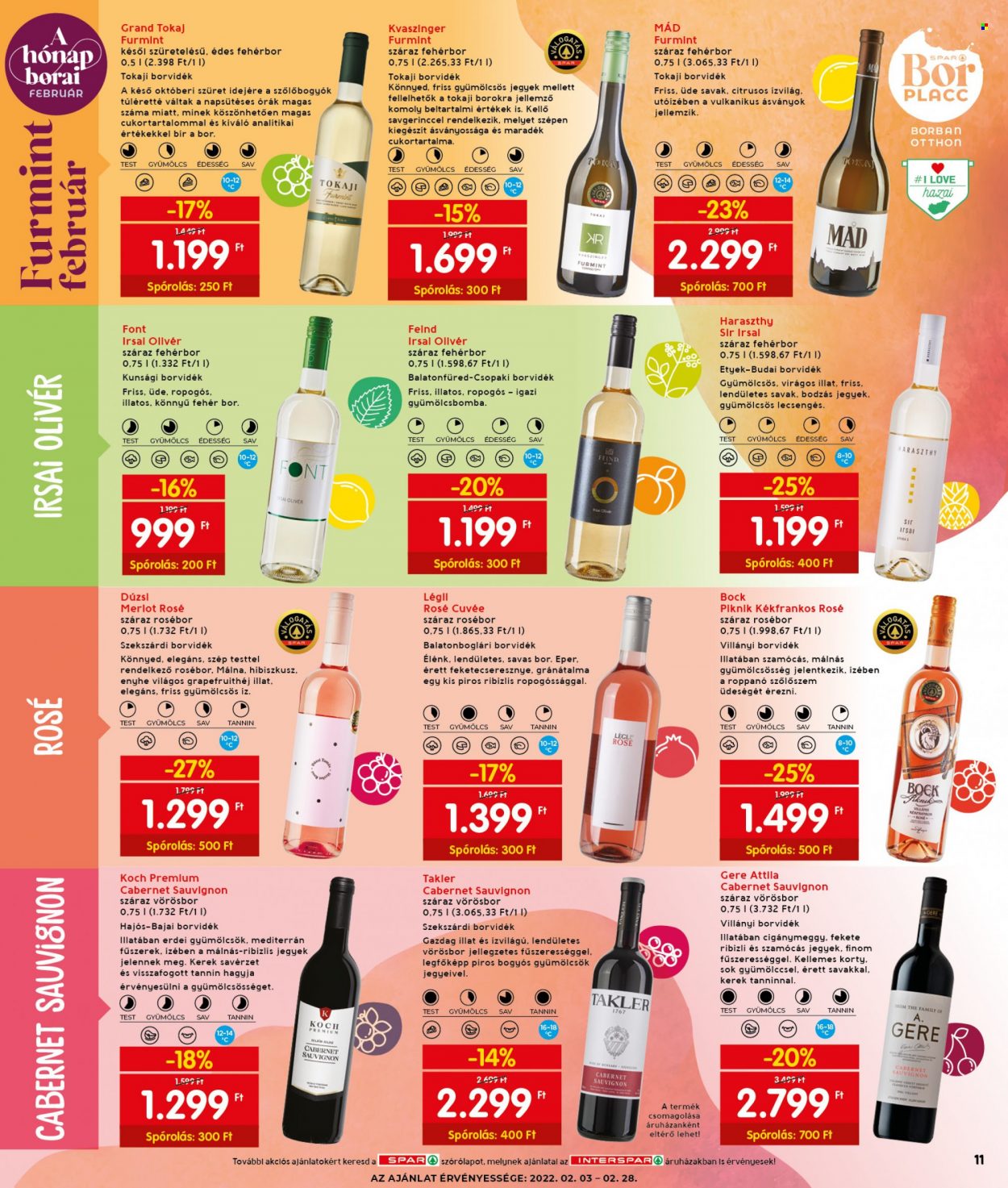 INTERSPAR akciós újságok - 2022.02.03 - 2022.02.09. Oldal 17