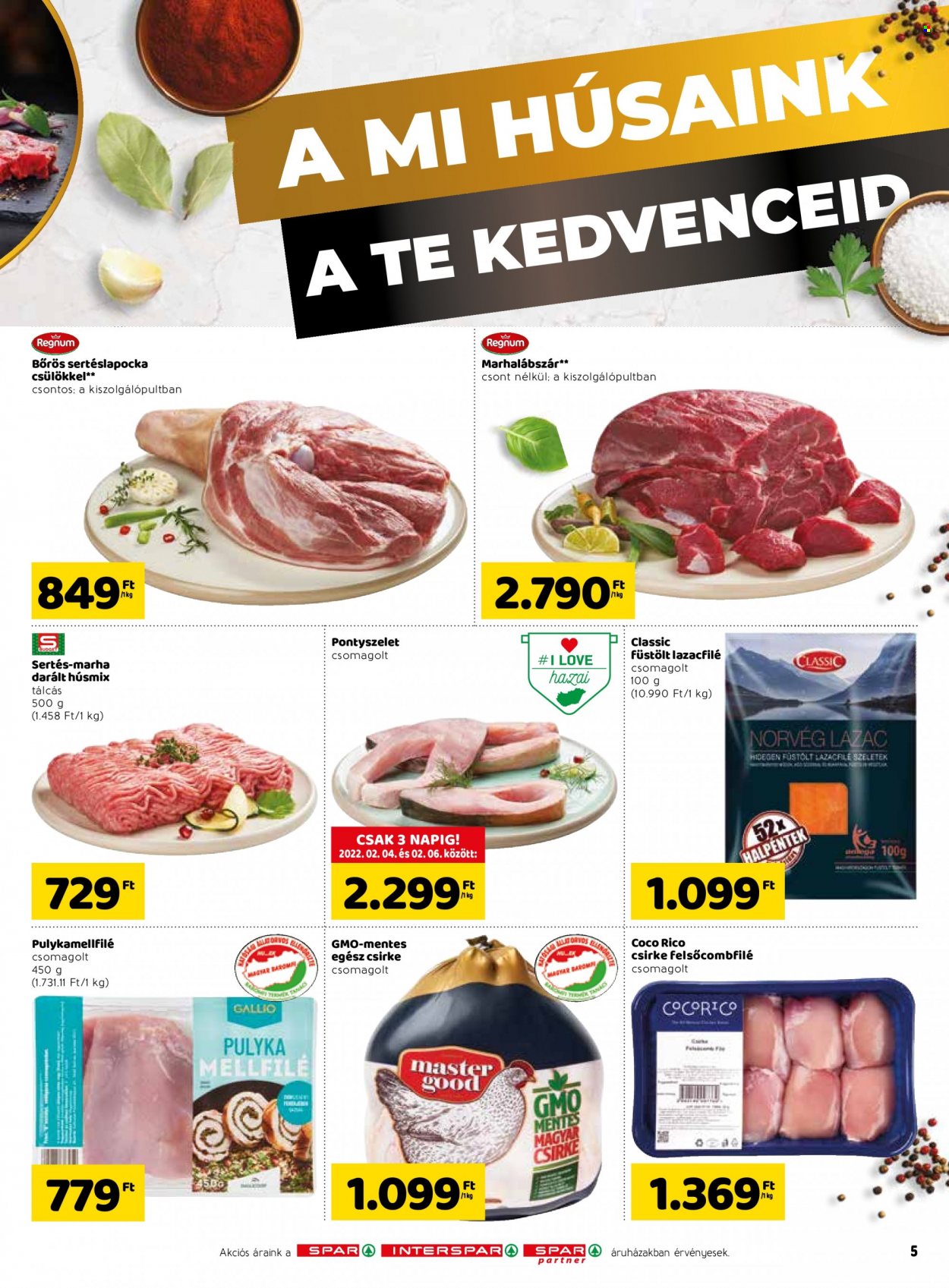 SPAR akciós újságok - 2022.02.03 - 2022.02.09. Oldal 7