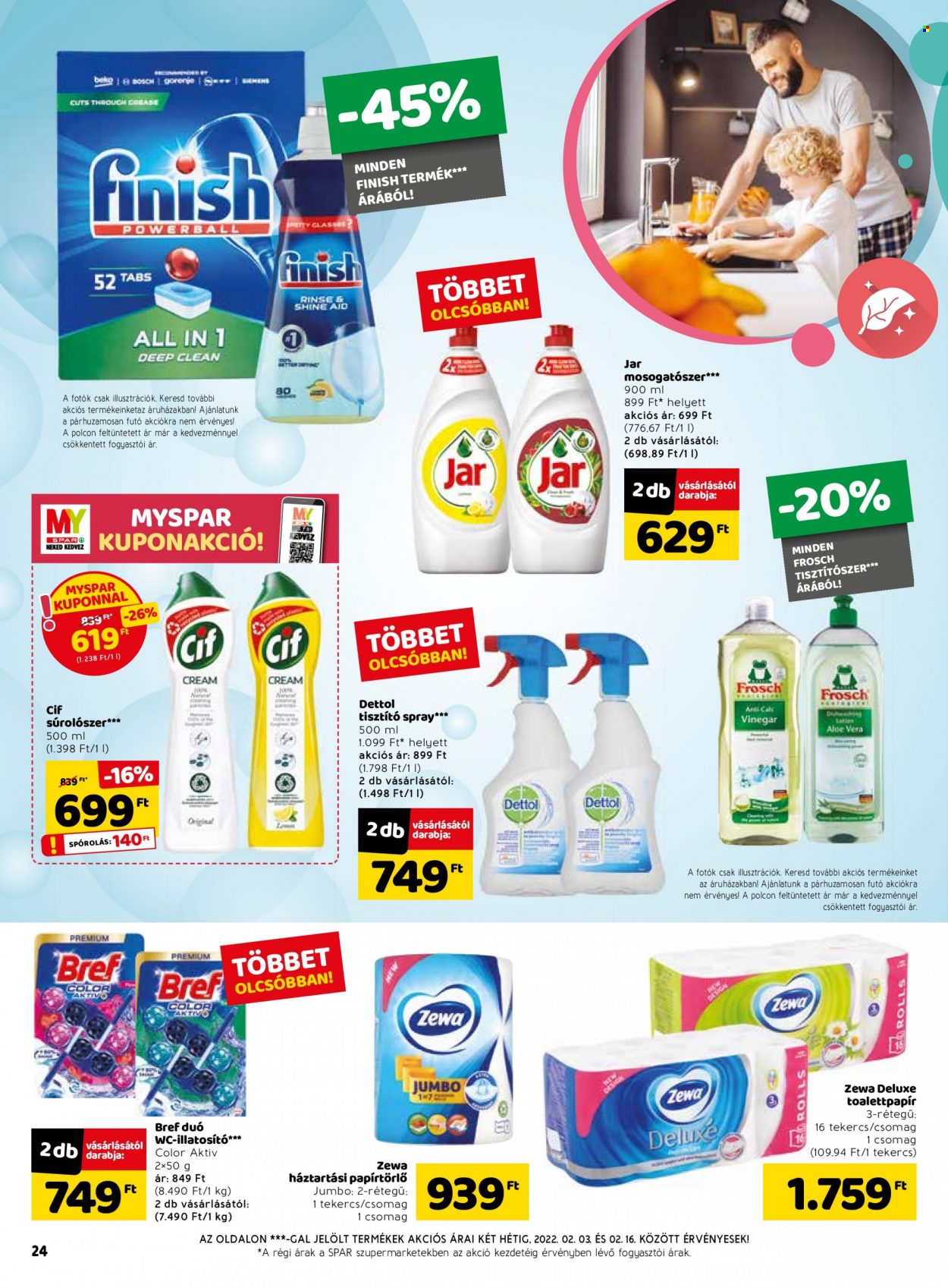 SPAR akciós újságok - 2022.02.03 - 2022.02.09. Oldal 30