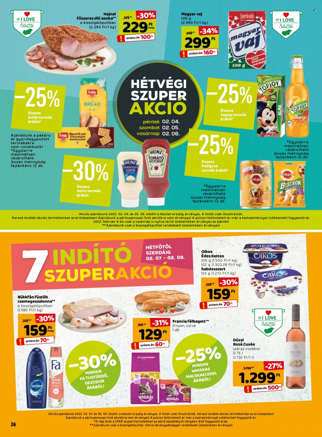 SPAR akciós újságok - 2022.02.03 - 2022.02.09. Oldal 32