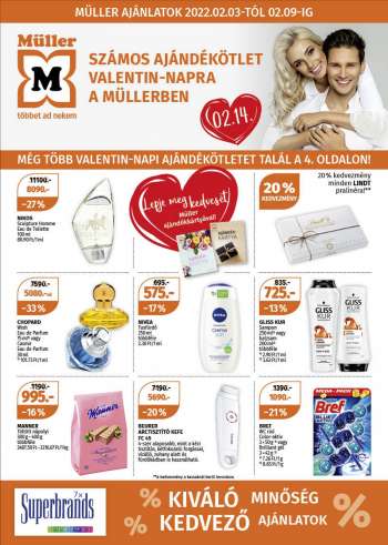 Újság Müller - 2022.02.03 - 2022.02.09.