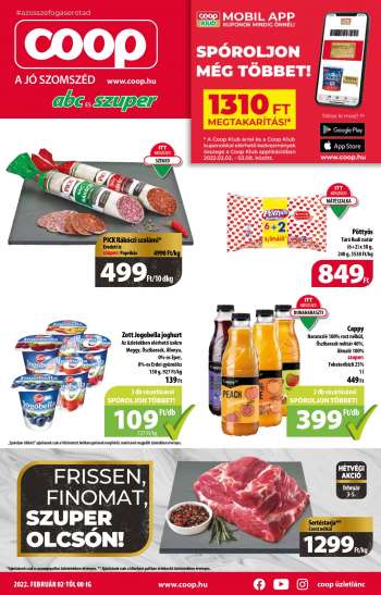Újság Coop - 2022.02.02 - 2022.02.08.
