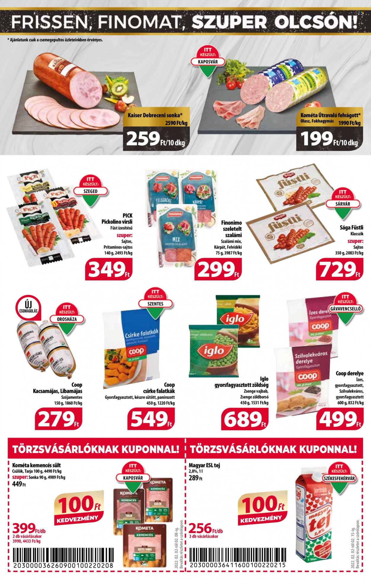 Coop akciós újságok - 2022.02.02 - 2022.02.08. Oldal 2