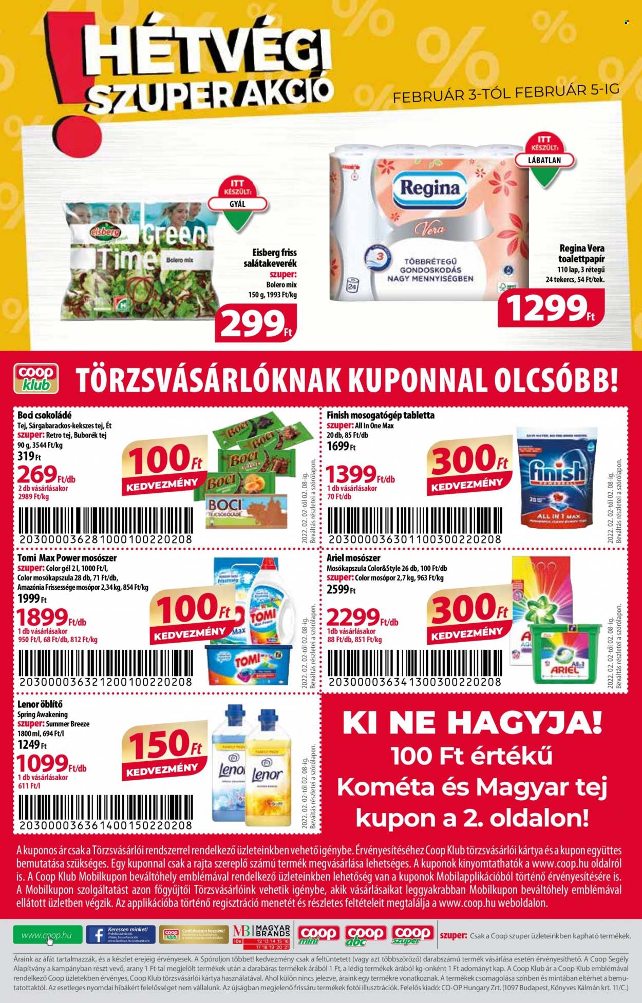 Coop akciós újságok - 2022.02.02 - 2022.02.08. Oldal 8