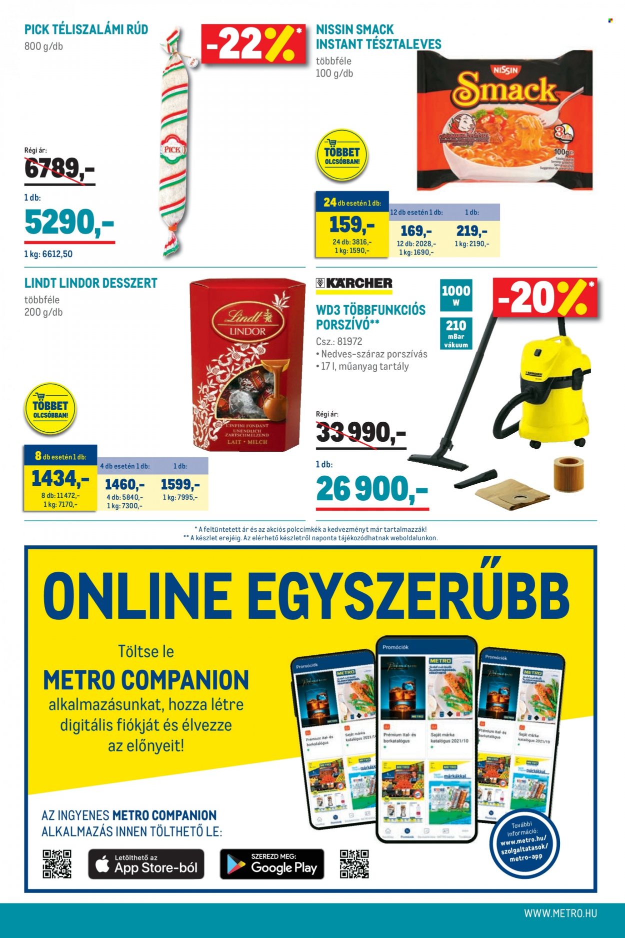Metro akciós újságok - 2022.02.02 - 2022.02.15. Oldal 28