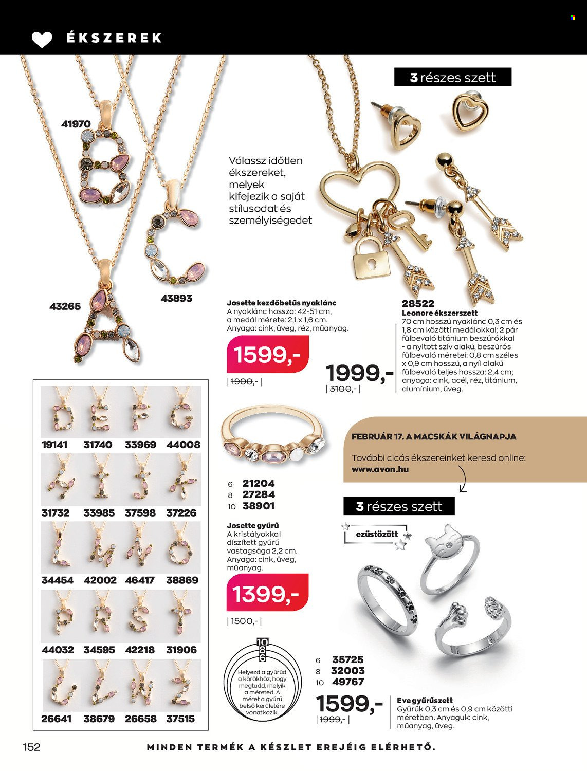 Avon akciós újságok - 2022.02.01 - 2022.02.28. Oldal 154