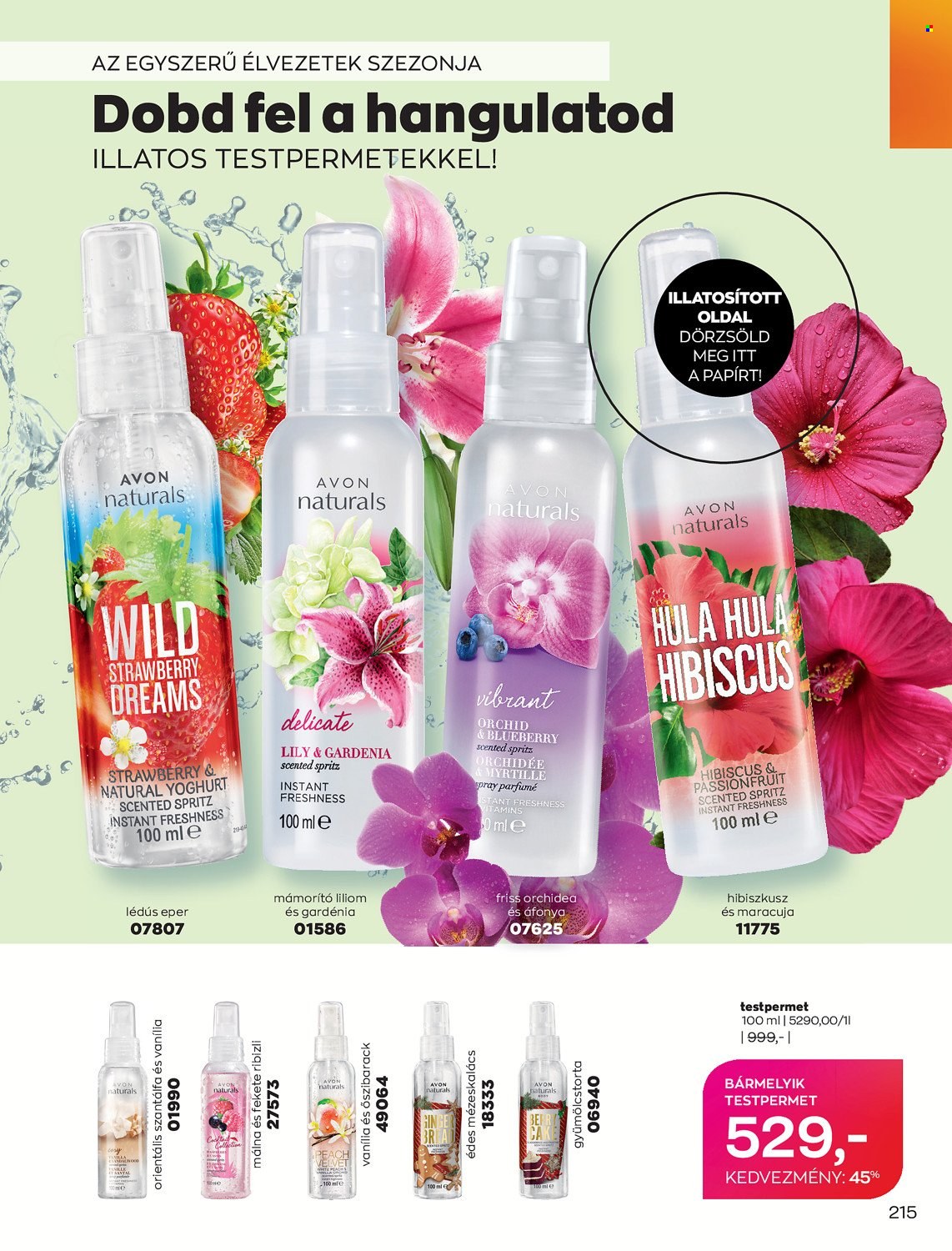 Avon akciós újságok - 2022.02.01 - 2022.02.28. Oldal 217